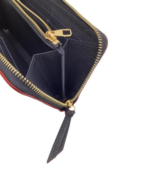 LOUIS VUITTON（ルイ ヴィトン）LOUIS VUITTON (ルイ ヴィトン) モノグラム アンプラント ジッピーウォレット ネイビーの古着・服飾アイテム