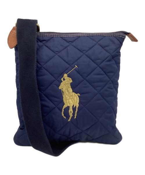 RALPH LAUREN（ラルフローレン）RALPH LAUREN (ラルフローレン) ショルダーバッグ ネイビーの古着・服飾アイテム