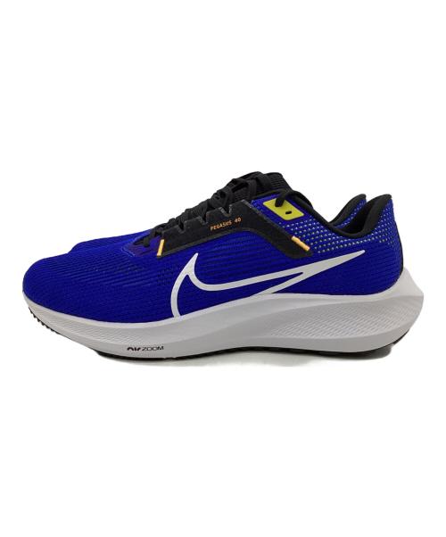 NIKE（ナイキ）NIKE (ナイキ) AIR ZOOM PEGASUS 40 WIDE（エア ズーム ペガサス 40 ワイド）スニーカー ブルー サイズ:27㎝の古着・服飾アイテム