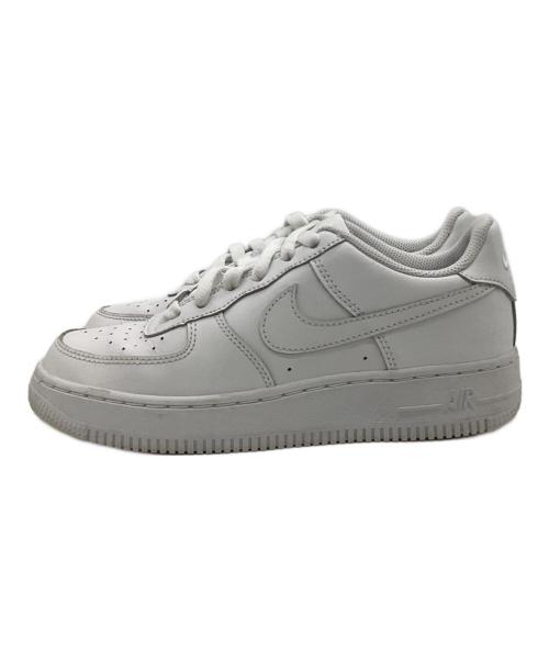 NIKE（ナイキ）NIKE (ナイキ) AIR FORCE 1 LE (GS)（エア フォース 1 LE グレードスクール）スニーカー ホワイト サイズ:23㎝の古着・服飾アイテム