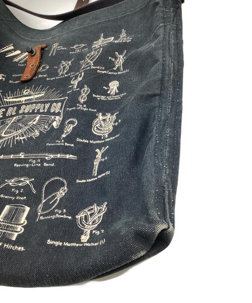 RRL（ダブルアールエル）RRL (ダブルアールエル) ショルダーバッグ ネイビーの古着・服飾アイテム