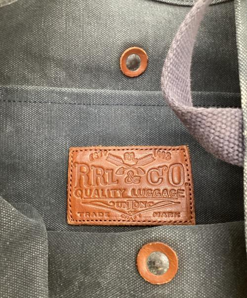 RRL（ダブルアールエル）RRL (ダブルアールエル) ショルダーバッグ ネイビーの古着・服飾アイテム