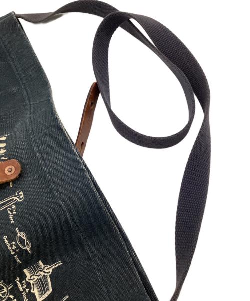 RRL（ダブルアールエル）RRL (ダブルアールエル) ショルダーバッグ ネイビーの古着・服飾アイテム