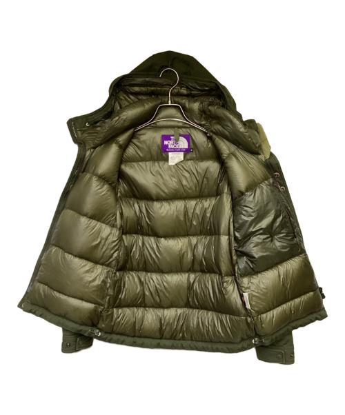 THE NORTH FACE PURPLE LABEL（ノースフェイスパープルレーベル）THE NORTH FACE PURPLE LABEL JOURNAL STANDARD (ジャーナルスタンダード) 別注 bayhead cloth down jacket（ベイヘッド クロス ダウン ジャケット） カーキ サイズ:Sの古着・服飾アイテム