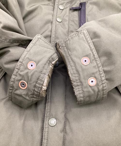 THE NORTH FACE PURPLE LABEL（ノースフェイスパープルレーベル）THE NORTH FACE PURPLE LABEL JOURNAL STANDARD (ジャーナルスタンダード) 別注 bayhead cloth down jacket（ベイヘッド クロス ダウン ジャケット） カーキ サイズ:Sの古着・服飾アイテム