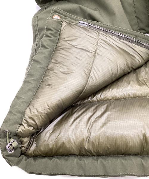 THE NORTH FACE PURPLE LABEL（ノースフェイスパープルレーベル）THE NORTH FACE PURPLE LABEL JOURNAL STANDARD (ジャーナルスタンダード) 別注 bayhead cloth down jacket（ベイヘッド クロス ダウン ジャケット） カーキ サイズ:Sの古着・服飾アイテム