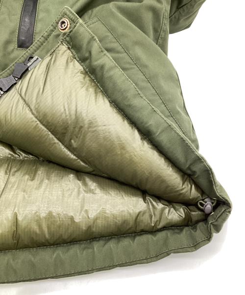 THE NORTH FACE PURPLE LABEL（ノースフェイスパープルレーベル）THE NORTH FACE PURPLE LABEL JOURNAL STANDARD (ジャーナルスタンダード) 別注 bayhead cloth down jacket（ベイヘッド クロス ダウン ジャケット） カーキ サイズ:Sの古着・服飾アイテム