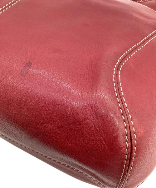 COLE HAAN（コールハーン）COLE HAAN (コールハーン) ショルダーバッグ レッドの古着・服飾アイテム