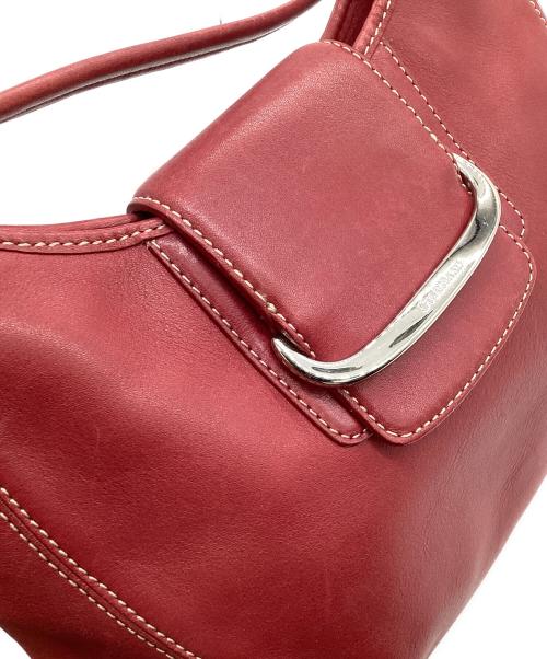 COLE HAAN（コールハーン）COLE HAAN (コールハーン) ショルダーバッグ レッドの古着・服飾アイテム