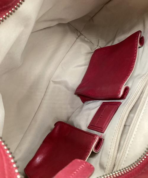 COLE HAAN（コールハーン）COLE HAAN (コールハーン) ショルダーバッグ レッドの古着・服飾アイテム
