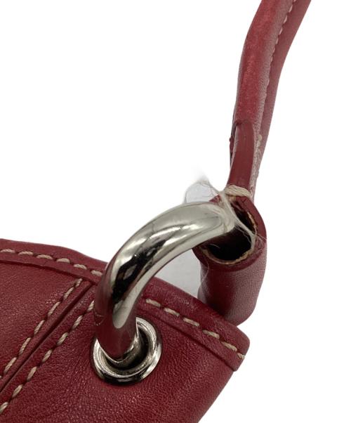 COLE HAAN（コールハーン）COLE HAAN (コールハーン) ショルダーバッグ レッドの古着・服飾アイテム