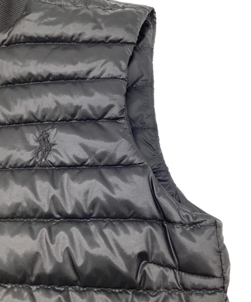 POLO RALPH LAUREN（ポロ・ラルフローレン）POLO RALPH LAUREN (ポロ・ラルフローレン) ダウンベスト ブラック サイズ:XS（実寸値要確認）の古着・服飾アイテム