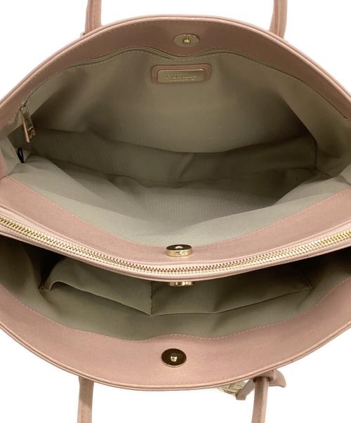 FURLA（フルラ）FURLA (フルラ) レザートートバッグ ピンクの古着・服飾アイテム