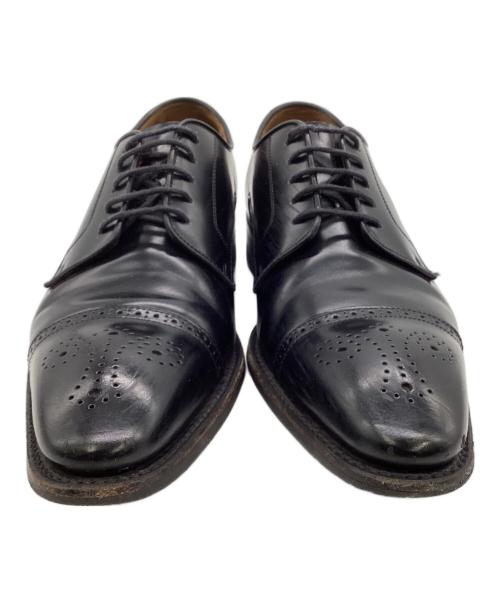 REGAL（リーガル）REGAL (リーガル) ストレートチップ メダリオン シューズ ブラック サイズ:24 1/2aの古着・服飾アイテム