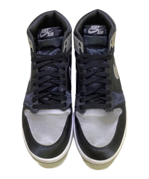 NIKE（ナイキ）NIKE (ナイキ) スニーカー　NIKE W AIR JORDAN 1 RETRO HIGH OG グレー×ブラック サイズ:28cmの古着・服飾アイテム