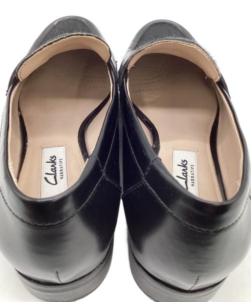 CLARKS（クラークス）CLARKS (クラークス) NARRATIVE（ナラティブ）ローファー ブラック サイズ:24㎝の古着・服飾アイテム