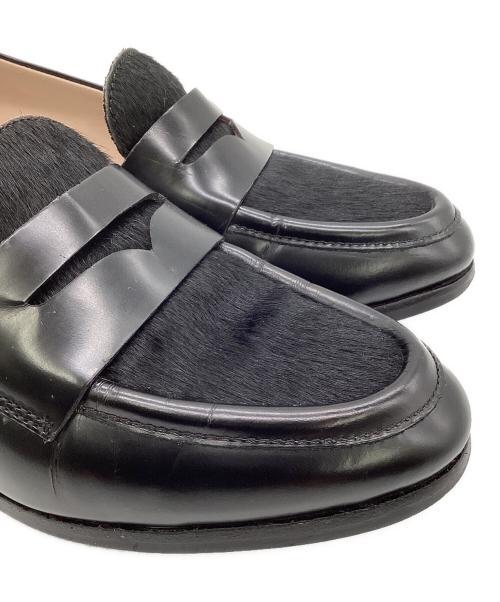 CLARKS（クラークス）CLARKS (クラークス) NARRATIVE（ナラティブ）ローファー ブラック サイズ:24㎝の古着・服飾アイテム