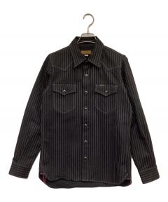 中古・古着通販】RRL (ダブルアールエル) シャンブレーシャツ ブルー