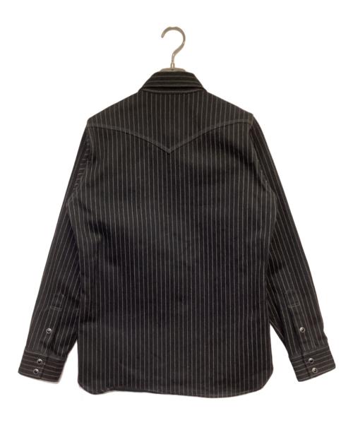 IRON HEART（アイアンハート）IRON HEART (アイアンハート) 12oz ウォバッシュ ウエスタンシャツ ブラック サイズ:XSの古着・服飾アイテム