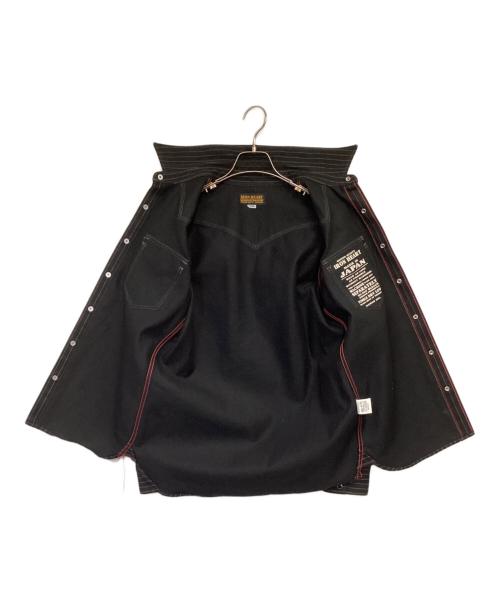 IRON HEART（アイアンハート）IRON HEART (アイアンハート) 12oz ウォバッシュ ウエスタンシャツ ブラック サイズ:XSの古着・服飾アイテム