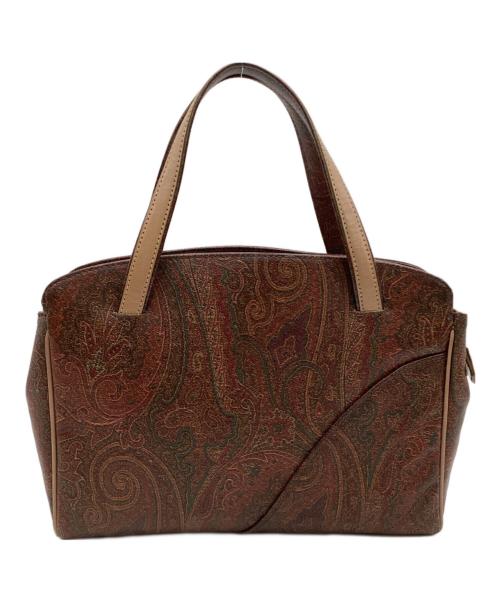 ETRO（エトロ）ETRO (エトロ) ハンドバッグ ブラウンの古着・服飾アイテム