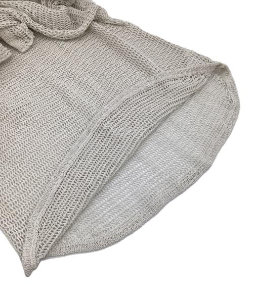 Whim Gazette（ウィムガゼット）Whim Gazette (ウィムガゼット) メッシュプルオーバー アイボリー サイズ:Fの古着・服飾アイテム