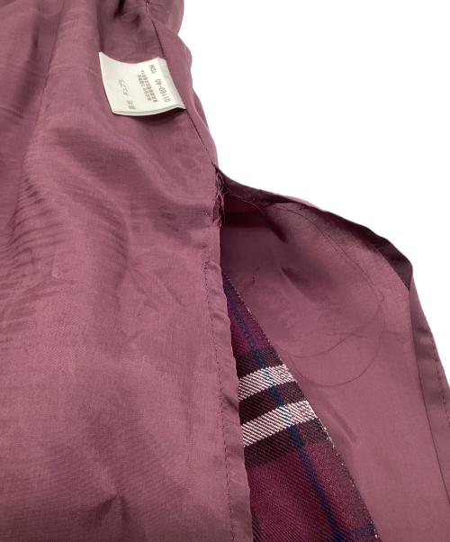 BURBERRY LONDON（バーバリーロンドン）BURBERRY LONDON (バーバリーロンドン) チェックスカート パープル サイズ:36の古着・服飾アイテム