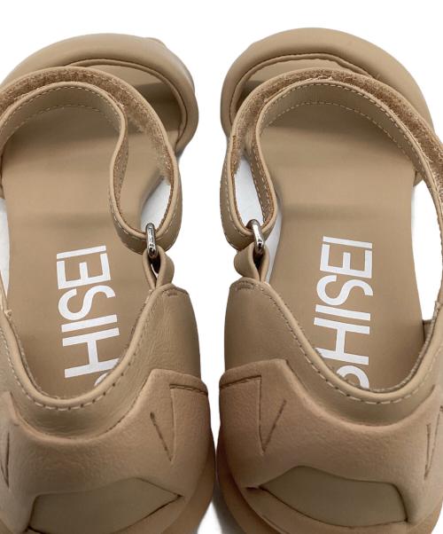 SHISEI（シセイ）SHISEI (シセイ) パデットサンダル ベージュ サイズ:36 1/2の古着・服飾アイテム