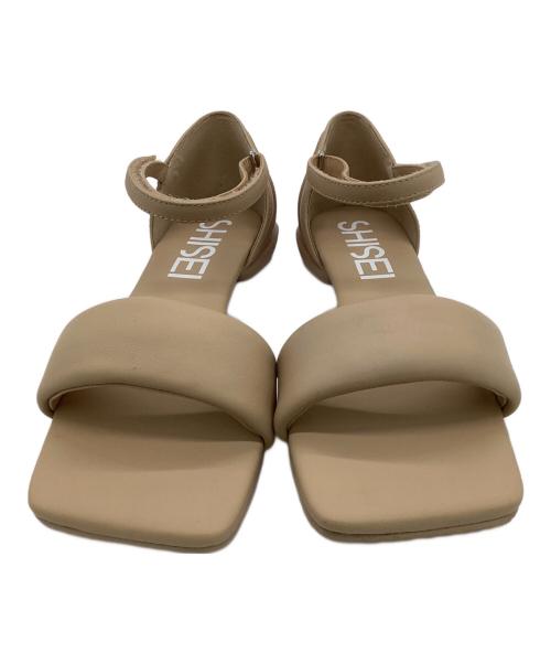 SHISEI（シセイ）SHISEI (シセイ) パデットサンダル ベージュ サイズ:36 1/2の古着・服飾アイテム