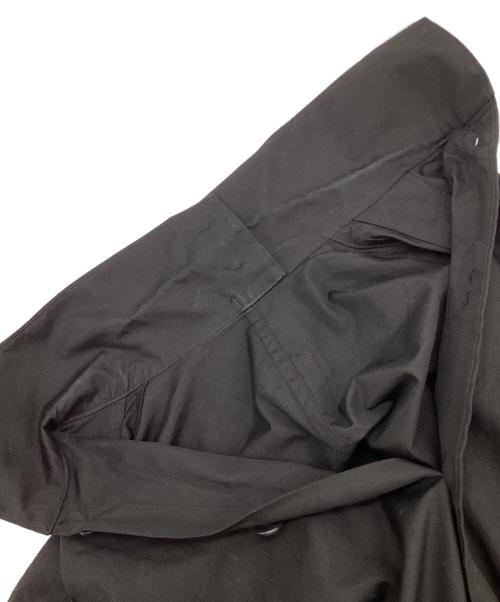 Yohji Yamamoto pour homme（ヨウジヤマモト プールオム）Yohji Yamamoto pour homme (ヨウジヤマモト プールオム) プロダクト ダイ ストライプ スリーブ シャツ ブラック サイズ:1の古着・服飾アイテム