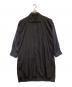 Yohji Yamamoto pour homme（ヨウジヤマモト プールオム）の古着「プロダクト ダイ ストライプ スリーブ シャツ」｜ブラック