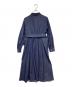 BLUE LABEL CRESTBRIDGE (ブルーレーベルクレストブリッジ) スラブシャンブレーデニムドレス インディゴ サイズ:36：10000円
