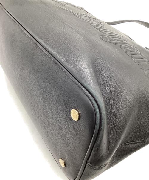 BVLGARI（ブルガリ）BVLGARI (ブルガリ) S.Bulgari トートバッグ ブラックの古着・服飾アイテム