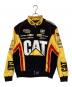 NASCAR by JH Design（ナスカーバイジェイエイチデザイン）の古着「CAT レーシングジャケット」｜ブラック×イエロー