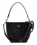 COACHコーチ）の古着「シティ バケット バッグ」｜ブラック
