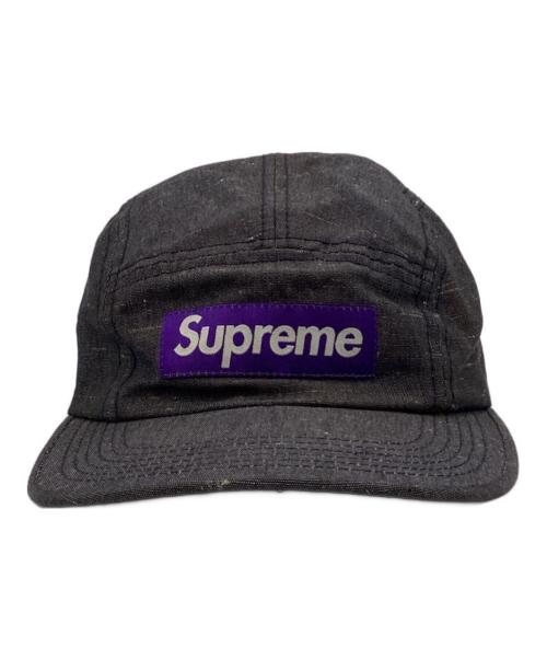 SUPREME（シュプリーム）SUPREME (シュプリーム) ボックスロゴ キャンプキャップ インディゴ×パープル サイズ:-の古着・服飾アイテム