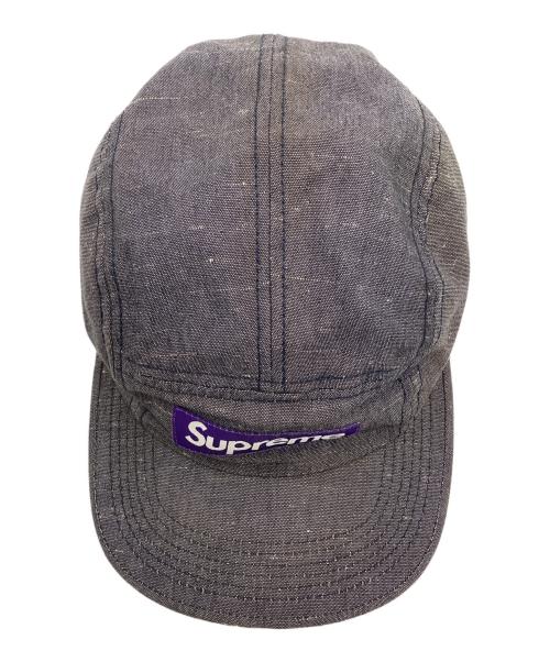 SUPREME（シュプリーム）SUPREME (シュプリーム) ボックスロゴ キャンプキャップ インディゴ×パープル サイズ:-の古着・服飾アイテム