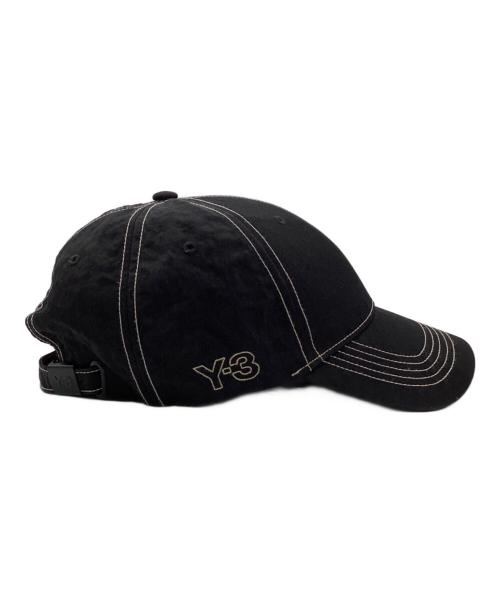 Y-3（ワイスリー）Y-3 (ワイスリー) adidas (アディダス) STITCH CAP（スティッチ キャップ） ブラック サイズ:-の古着・服飾アイテム