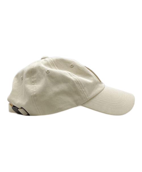 Y-3（ワイスリー）Y-3 (ワイスリー) Y-3 SQUARE LABEL CAP（ワイスリー スクエア レーベル ロゴ キャップ） ホワイト サイズ:-の古着・服飾アイテム