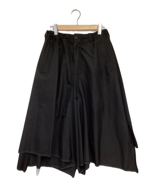 GROUND Y（グラウンドワイ）GROUND Y (グラウンドワイ) YOHJI YAMAMOTO (ヨウジヤマモト) パンツスカート ブラック サイズ:3の古着・服飾アイテム