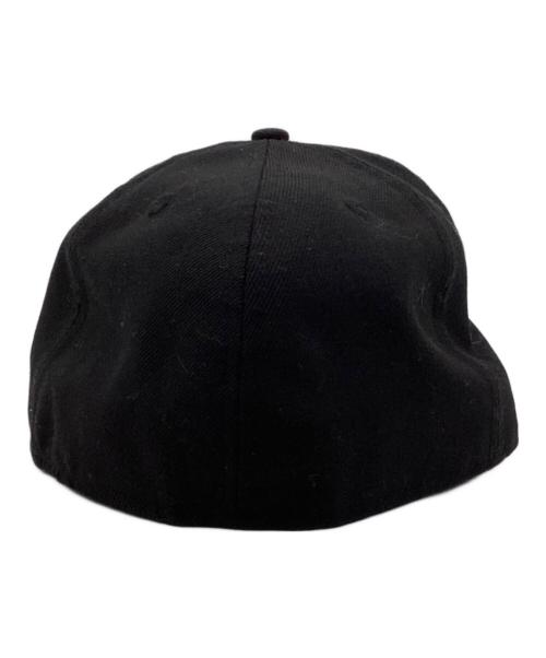 New Era（ニューエラ）New Era (ニューエラ) Yohji Yamamoto pour homme (ヨウジヤマモト プールオム) 59FIFTY（フィフティーナイン フィフティー）キャップ ブラック サイズ:７ 3/8の古着・服飾アイテム