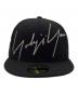 New Era (ニューエラ) Yohji Yamamoto pour homme (ヨウジヤマモト プールオム) 59FIFTY（フィフティーナイン フィフティー）キャップ ブラック サイズ:７ 3/8：6000円