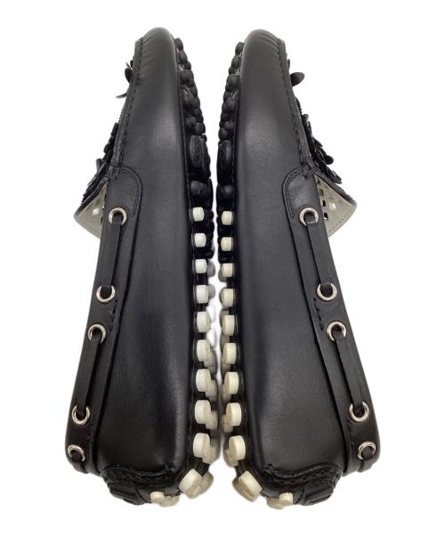 Christian Dior（クリスチャン ディオール）Christian Dior (クリスチャン ディオール) フラットシューズ ブラック サイズ:35の古着・服飾アイテム