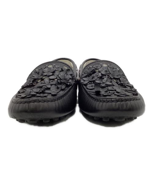 Christian Dior（クリスチャン ディオール）Christian Dior (クリスチャン ディオール) フラットシューズ ブラック サイズ:35の古着・服飾アイテム