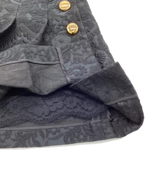 DOLCE & GABBANA（ドルチェ＆ガッバーナ）DOLCE & GABBANA (ドルチェ＆ガッバーナ) ジャガードスカート ブラック サイズ:38の古着・服飾アイテム