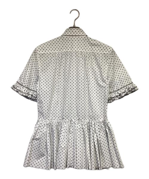 DOLCE & GABBANA（ドルチェ＆ガッバーナ）DOLCE & GABBANA (ドルチェ＆ガッバーナ) 半袖ワンピース ホワイト サイズ:36の古着・服飾アイテム