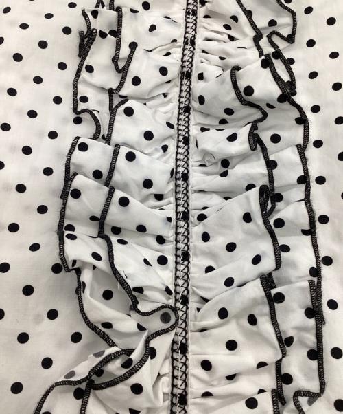 DOLCE & GABBANA（ドルチェ＆ガッバーナ）DOLCE & GABBANA (ドルチェ＆ガッバーナ) 半袖ワンピース ホワイト サイズ:36の古着・服飾アイテム