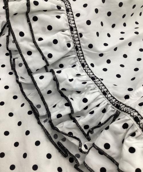 DOLCE & GABBANA（ドルチェ＆ガッバーナ）DOLCE & GABBANA (ドルチェ＆ガッバーナ) 半袖ワンピース ホワイト サイズ:36の古着・服飾アイテム