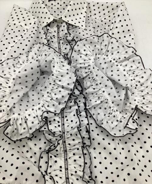 DOLCE & GABBANA（ドルチェ＆ガッバーナ）DOLCE & GABBANA (ドルチェ＆ガッバーナ) 半袖ワンピース ホワイト サイズ:36の古着・服飾アイテム