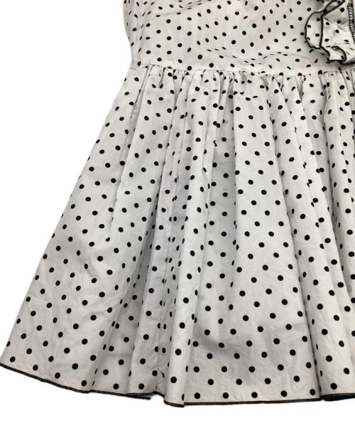 DOLCE & GABBANA（ドルチェ＆ガッバーナ）DOLCE & GABBANA (ドルチェ＆ガッバーナ) 半袖ワンピース ホワイト サイズ:36の古着・服飾アイテム